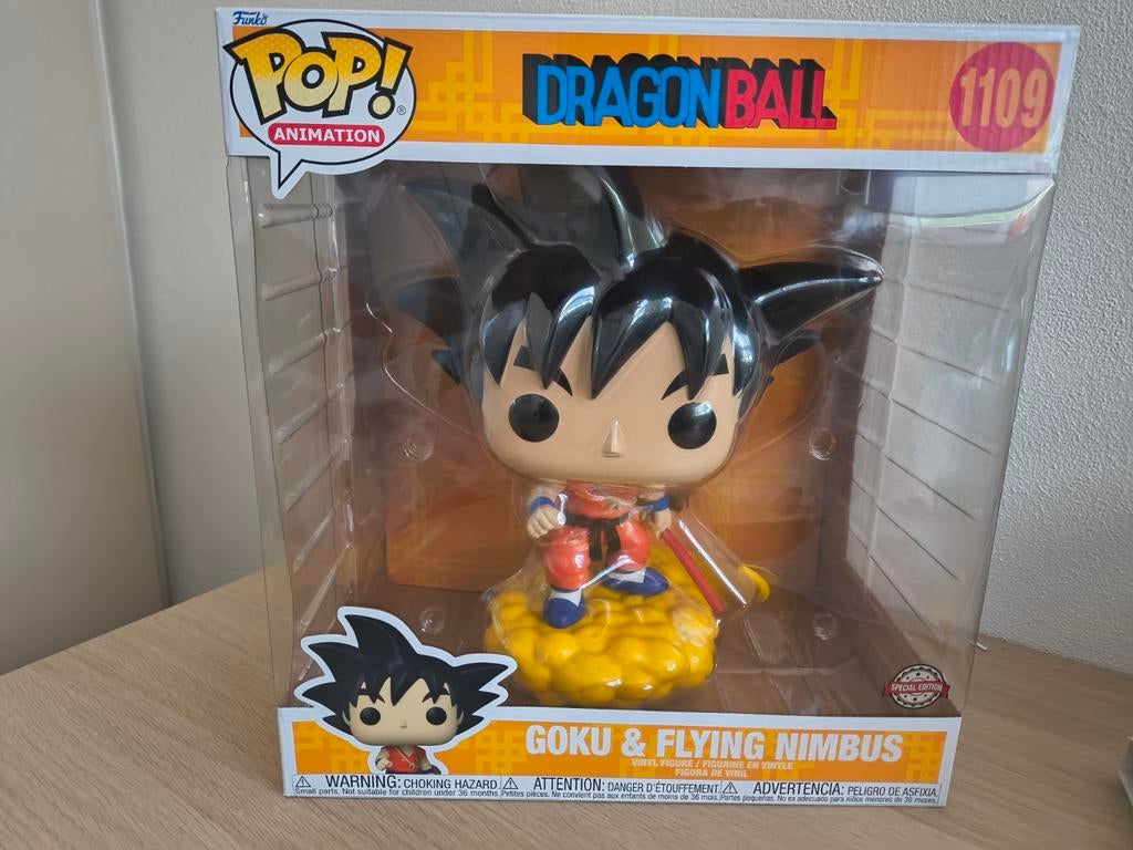 Funko Pop! Dragon Ball Z Goku & Flying Nimbus #1109, Verzamelen, Ophalen of Verzenden, Zo goed als nieuw