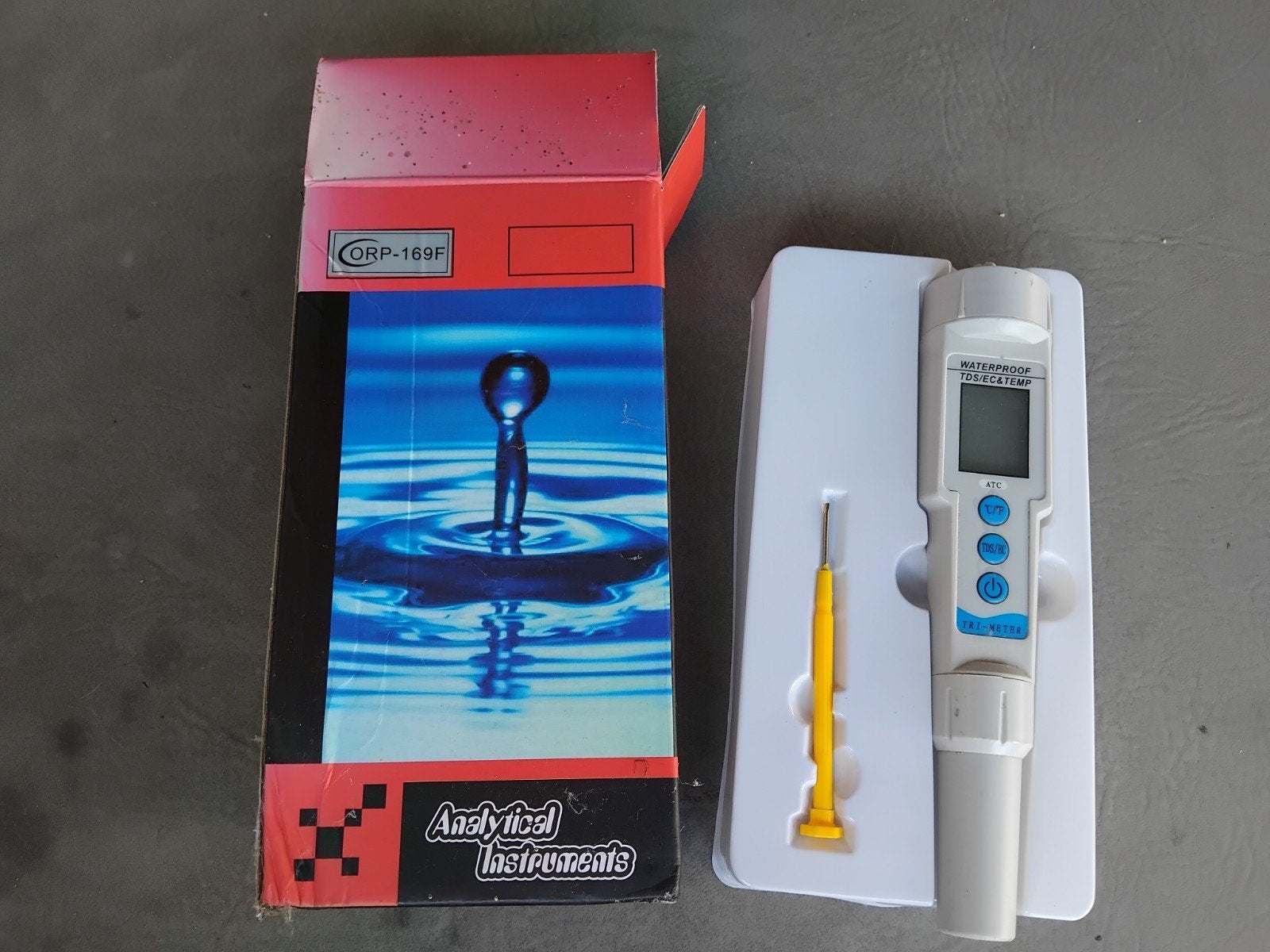 TDS meter

TDS Bereik: 0-9990 ppm
Temperatuur Bereik: 0 - 80, Ophalen of Verzenden, Nieuw, Minder dan 200 cm, Minder dan 80 cm