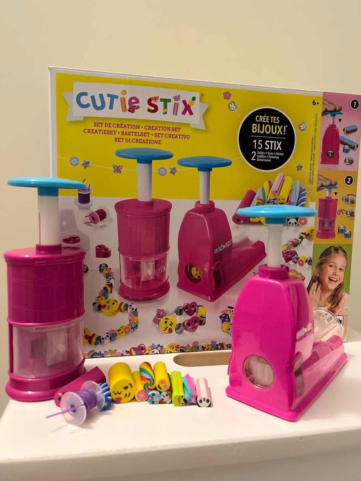 Cutie Stix set in doos (groot deel gebruikt), Ophalen, Gebruikt, Knutselen