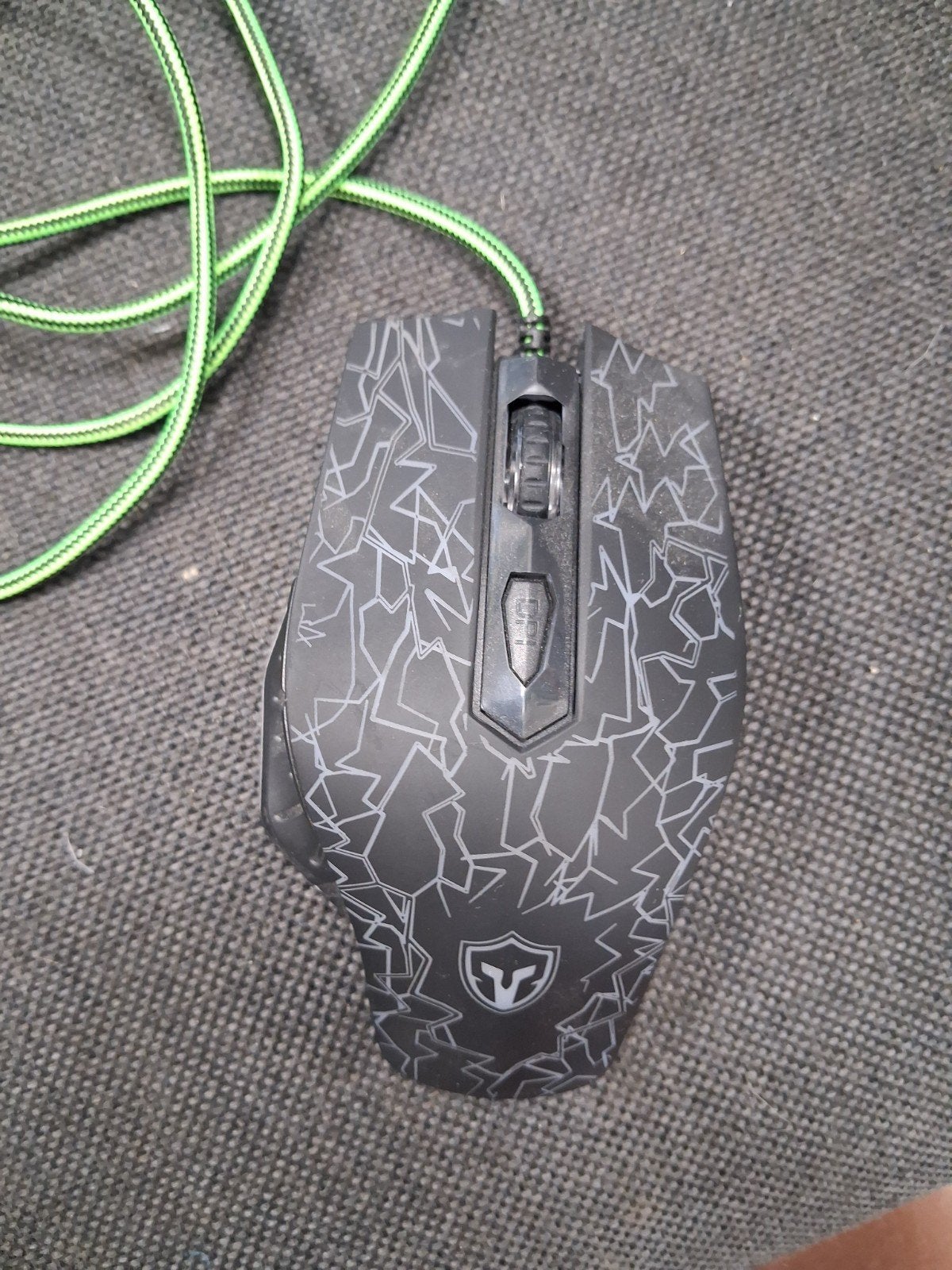 Battletron Gaming Muis - Bedraad met 6m Kabel, Battletron, Muis, Gebruikt, Gaming muis