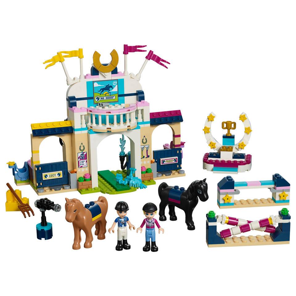 Lego Friends Stephanie’s Paardenconcours 41367, Ophalen of Verzenden, Complete set, Lego