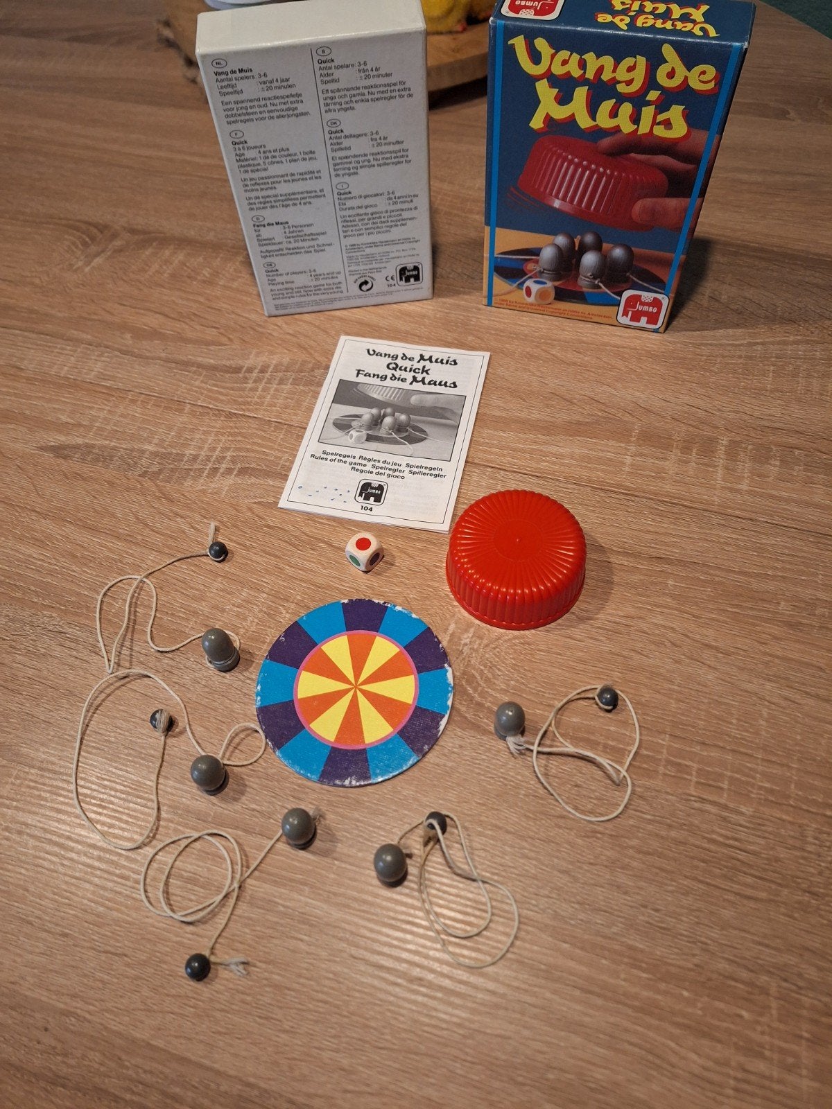 Vang de Muis ! spel, Hobby en Vrije tijd, Ophalen of Verzenden, Zo goed als nieuw, Jumbo spellen