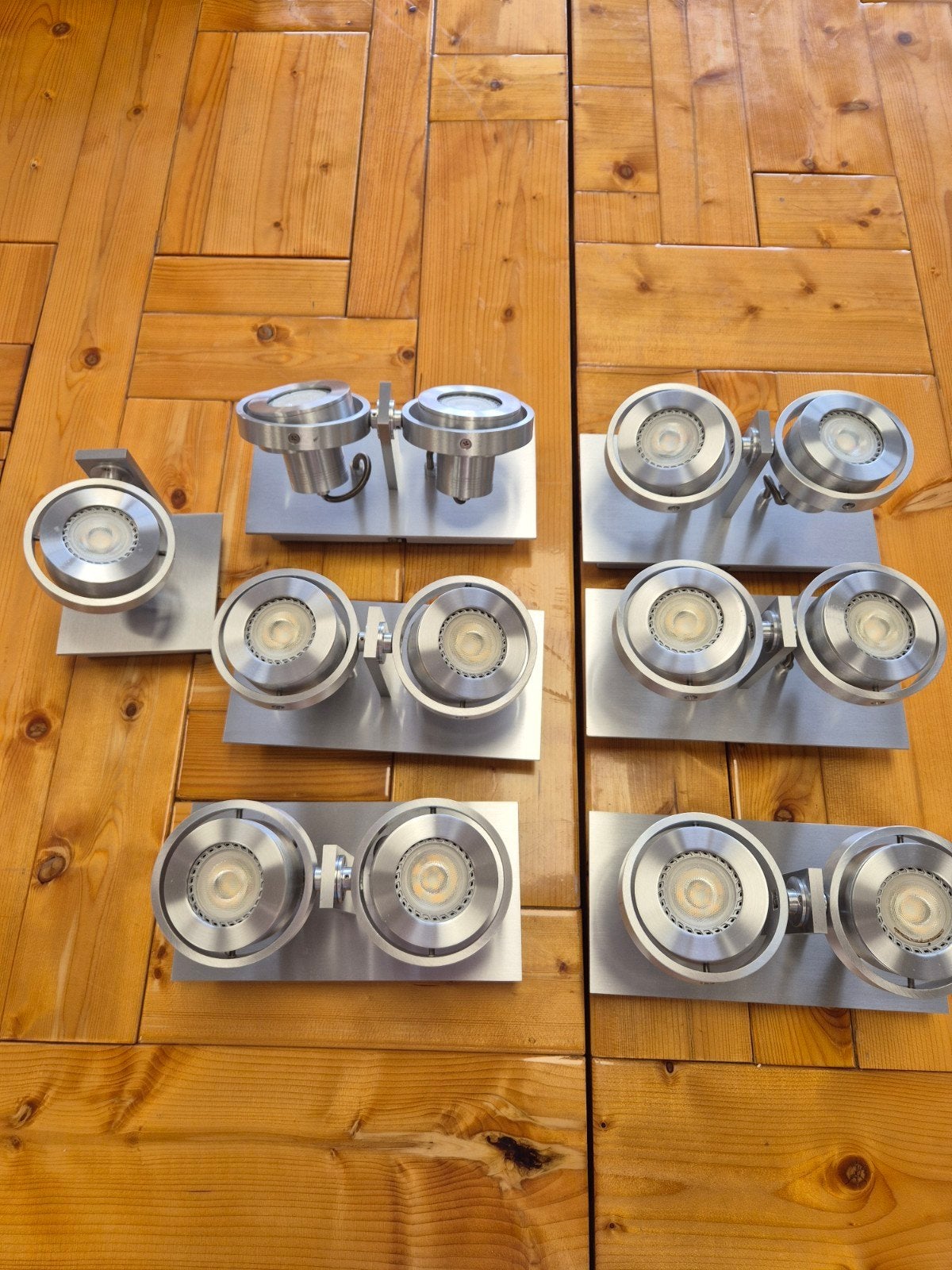 Zuiver LED Opbouwspots - Set van 4, Opbouwspot, Overige merken, Ophalen of Verzenden, Zo goed als nieuw