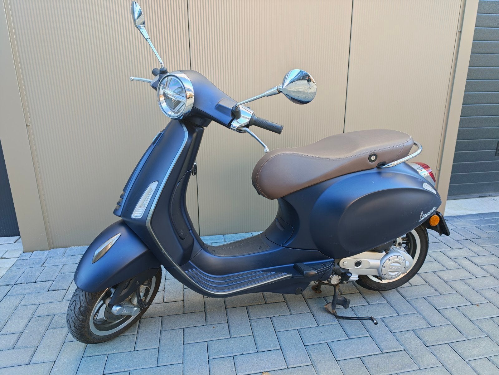 Vespa Primavera S Blauw mat, Vespa S, Ophalen of Verzenden, Zo goed als nieuw, Benzine