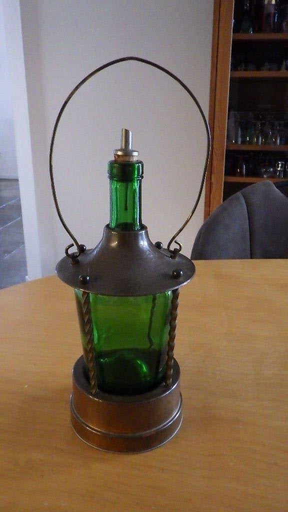 vintage muziekdoosje in de vorm van een fles, Verzamelen, Retro, Ophalen of Verzenden, Overige typen