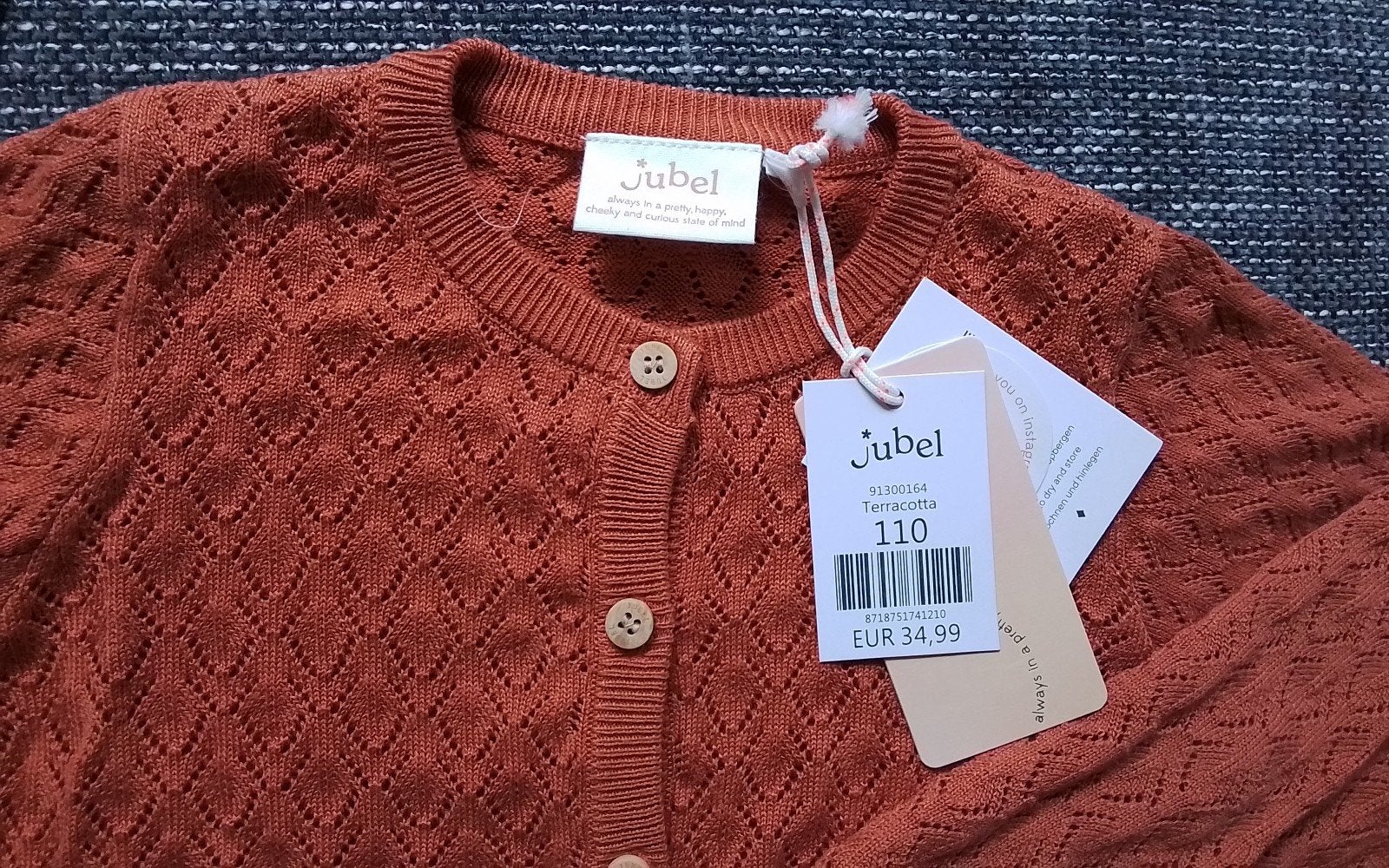 Jubel vestje, maat 110., Ophalen of Verzenden, Nieuw, Meisje, Trui of Vest