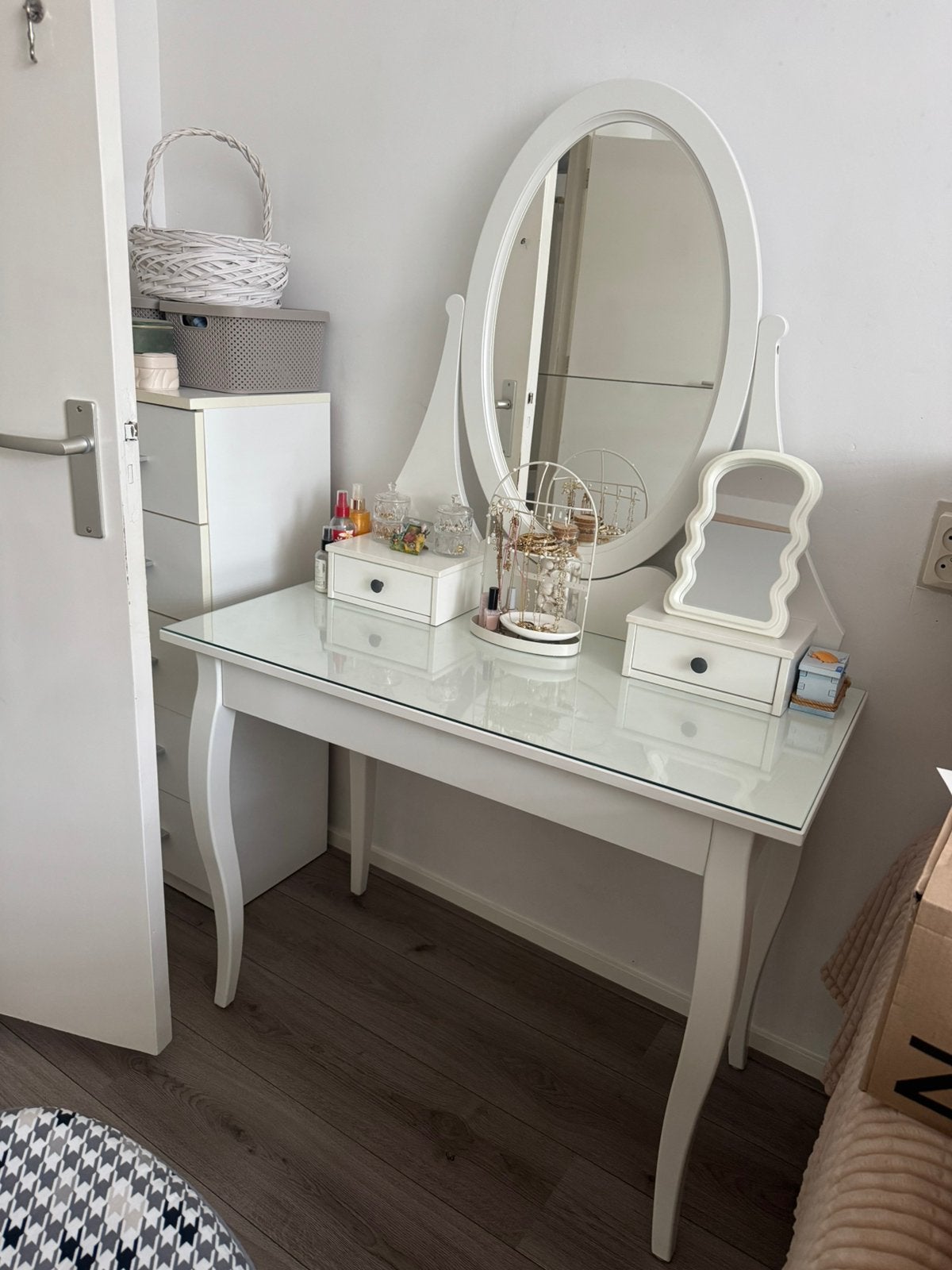 IKEA HEMNES kaptafel/toilettafel