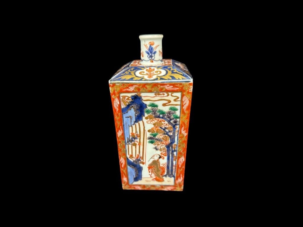 Antieke Japanse Ko Imari Fles., Antiek en Kunst, Ophalen
