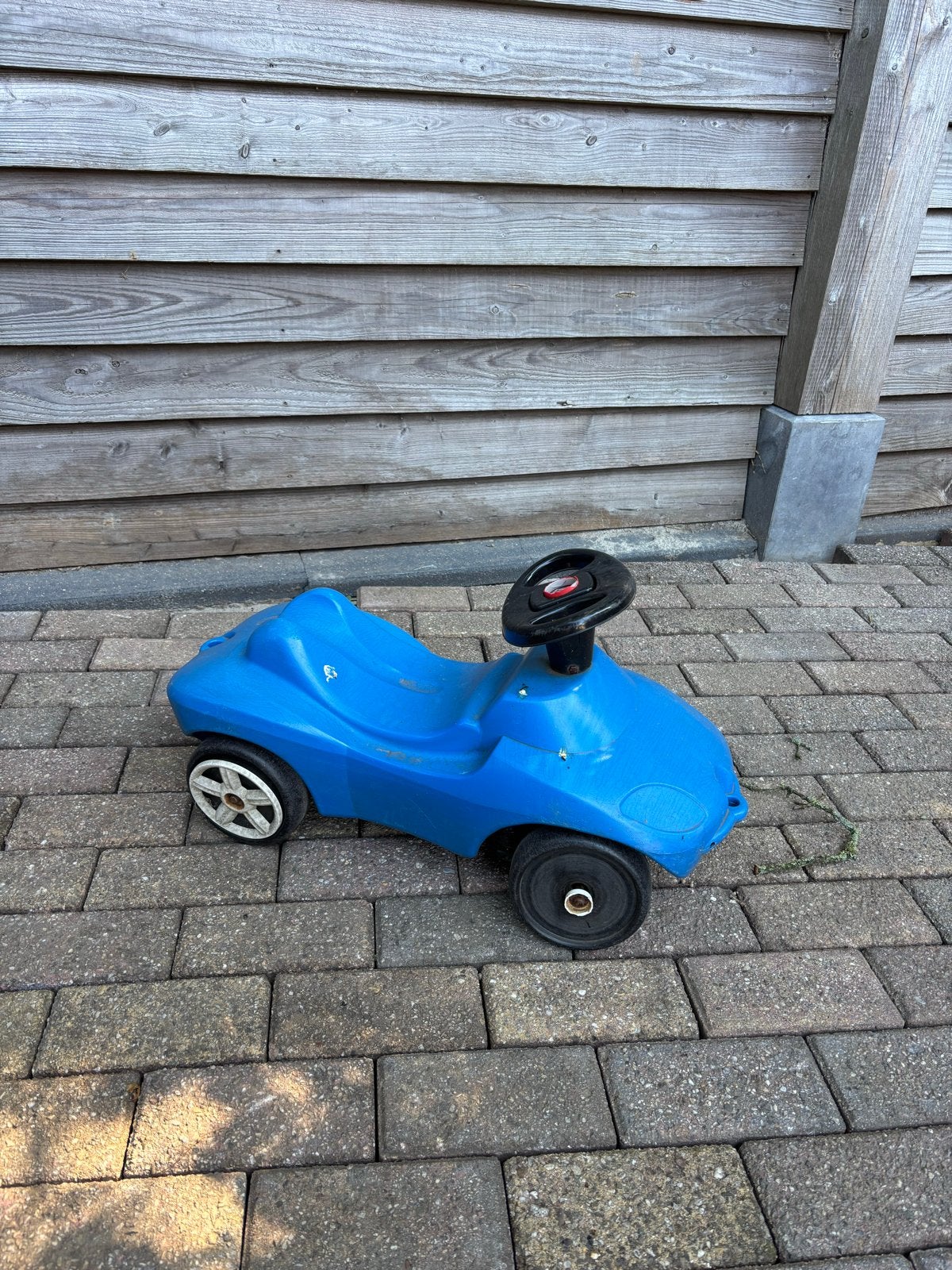 Blauwe gebruikte loopauto voor kinderen, Ophalen, Gebruikt, Loopvoertuig