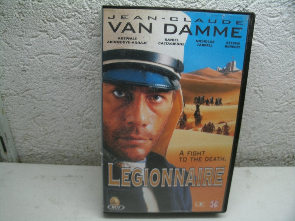 vhs 175b legionnaire, Alle leeftijden, Ophalen of Verzenden, Zo goed als nieuw, Actie en Avontuur