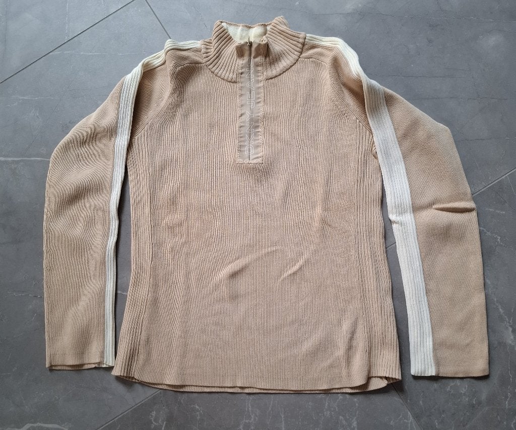Camelkleurige trui, Maat 38/40 (M), Beige, Ophalen of Verzenden, DKNY Jeans