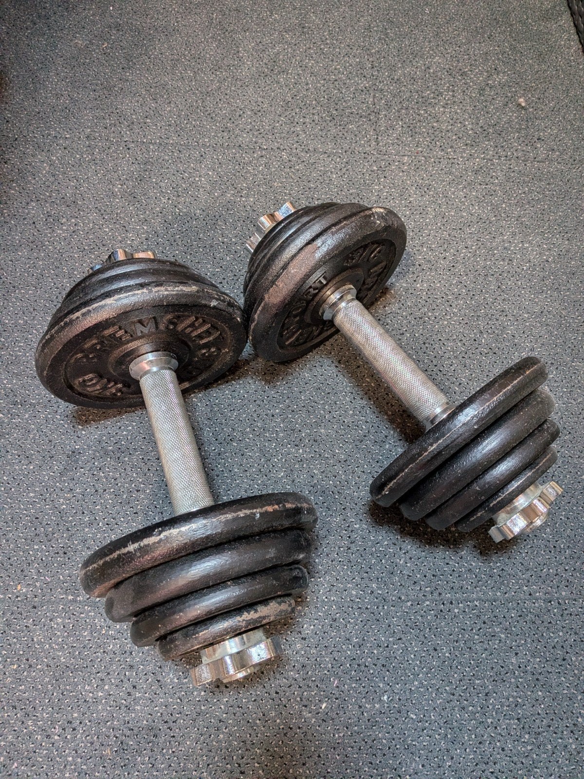 Verstelbare Dumbbells Set - Ideaal voor Krachttraining, Ophalen, Gebruikt, Rug, Dumbbell