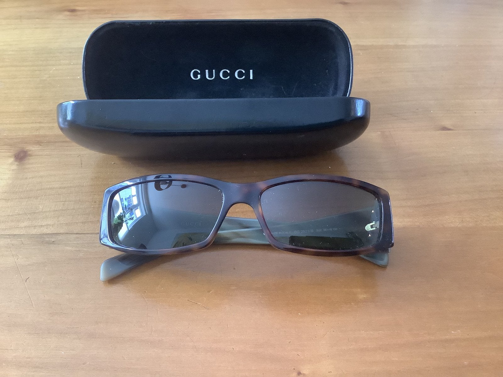Gucci zonnebril ,origineel !, Overige merken, Bruin, Ophalen of Verzenden, Zo goed als nieuw