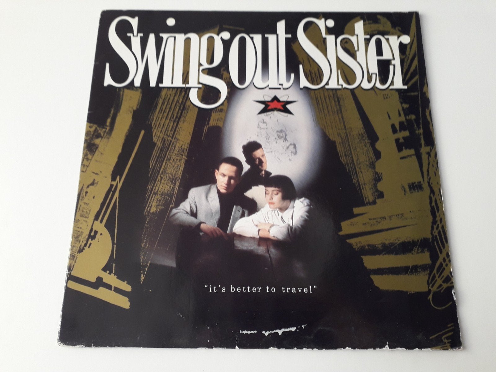 Lp vinyl   Swing Out Sister - It's Better to Travel, Ophalen of Verzenden, Gebruikt, 12 inch