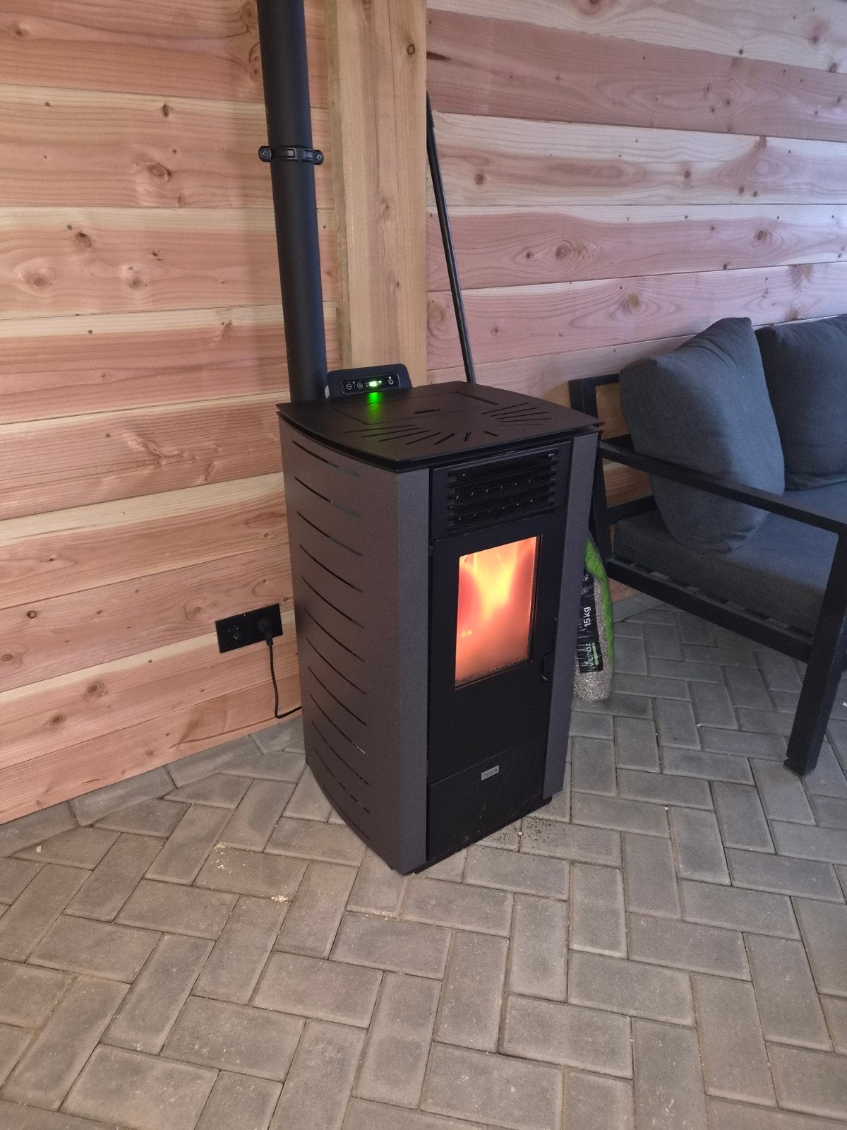 Pelletkachel 8KW Nieuw, Ophalen of Verzenden, Nieuw