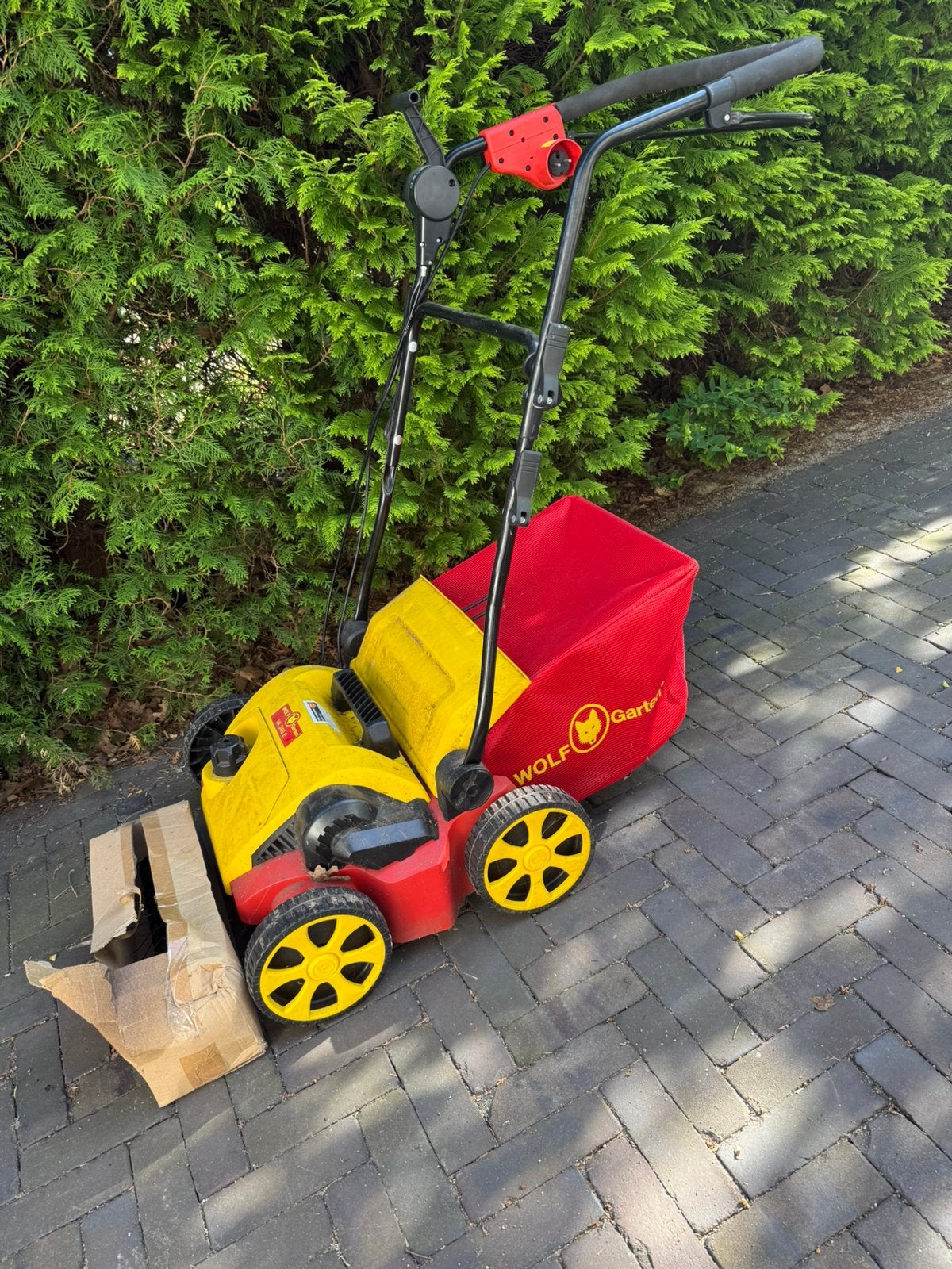 Wolf garten verticuteermachine VA 346E 1x gebruikt, Tuin en Terras, Ophalen, Zo goed als nieuw, Elektrisch
