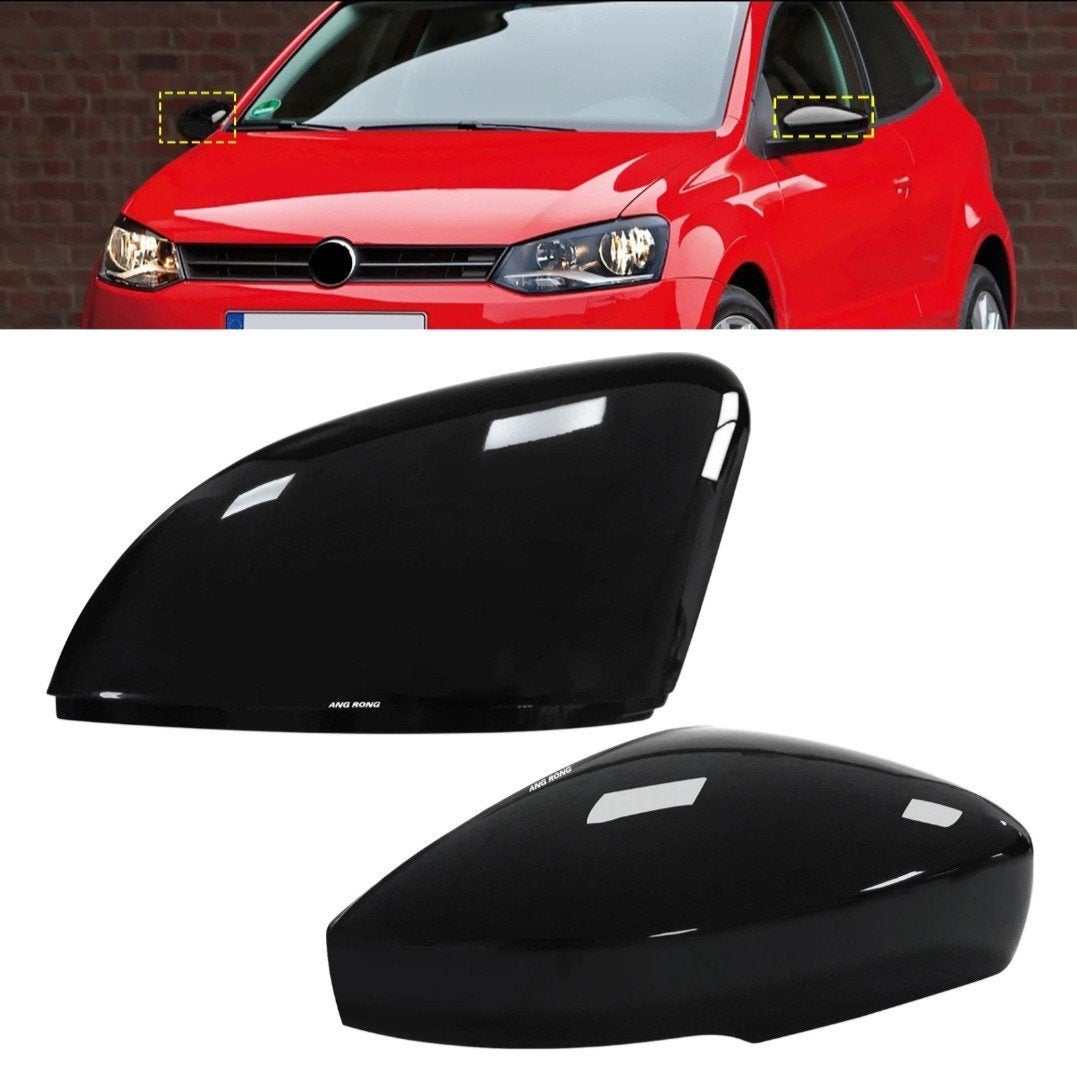 Spiegelkappen VW Polo 2009-2018 - Up 2016+, Auto diversen, Tuning en Styling, Ophalen of Verzenden
