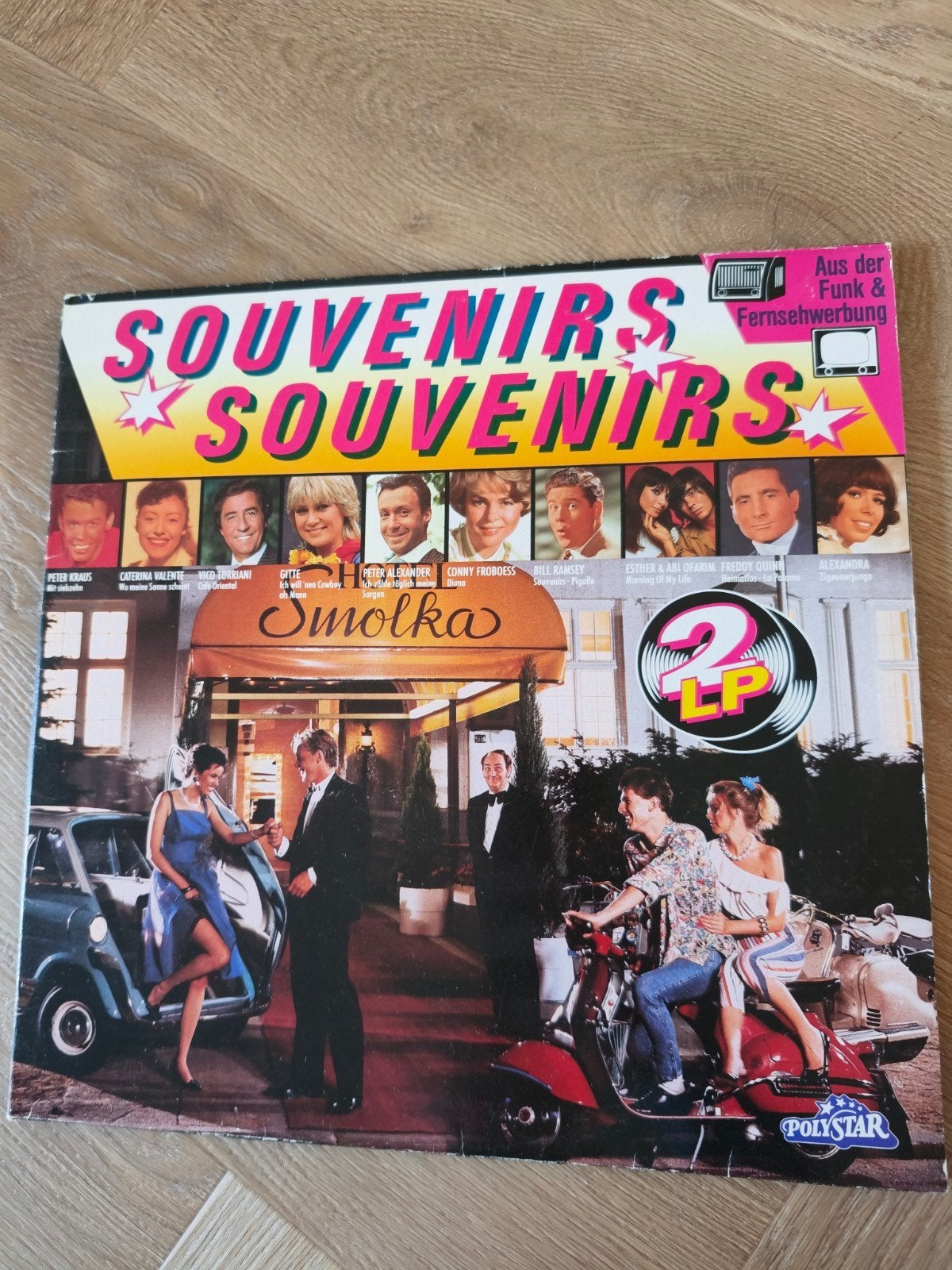 Souvenirs, Souvenirs - Polystar 2LP (Pop, Schlager), Cd's en Dvd's, Gebruikt, Pop, Complilatie, Ophalen of Verzenden