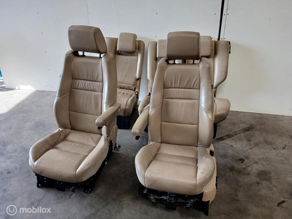 Stoel Land Range Rover Sport L320 Zetels Voorstoelen Leer, Land Rover, Ophalen of Verzenden, Gebruikt, Land Rover