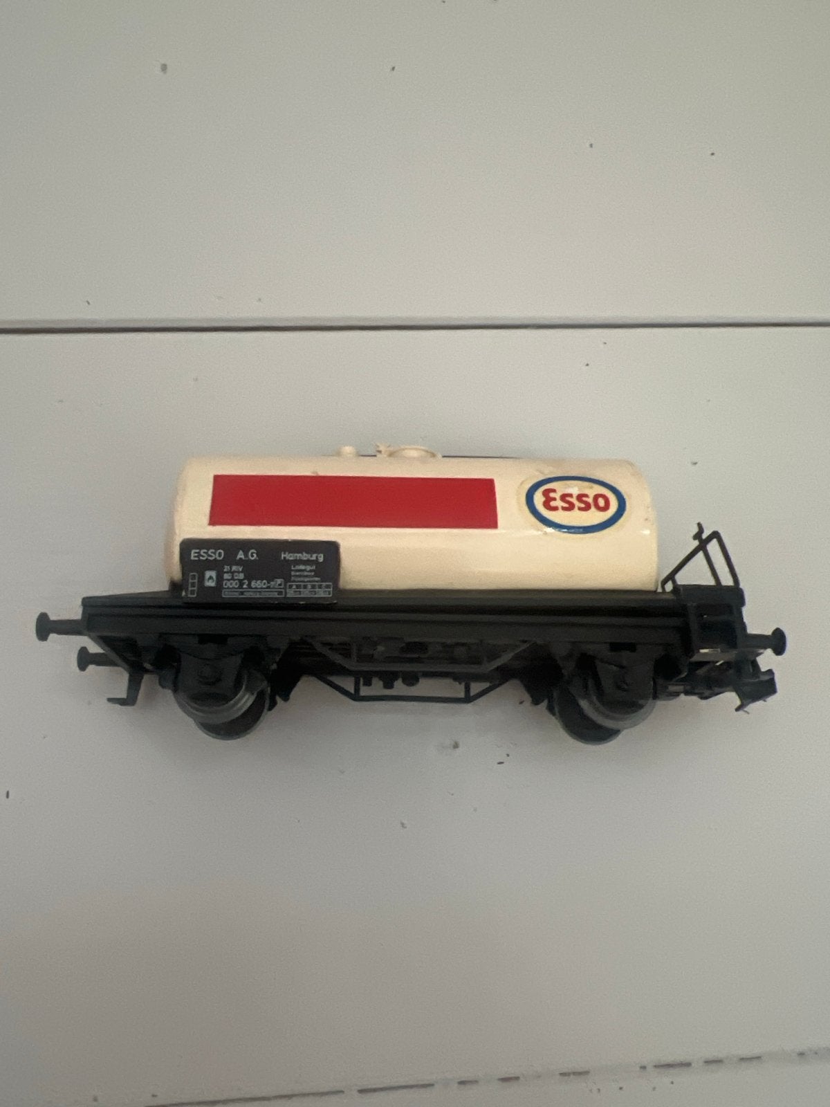 Märklin ESSO A.G. Hamburg tankwagon, 45 jaar oud, Ophalen, Gebruikt, Wagon, Märklin