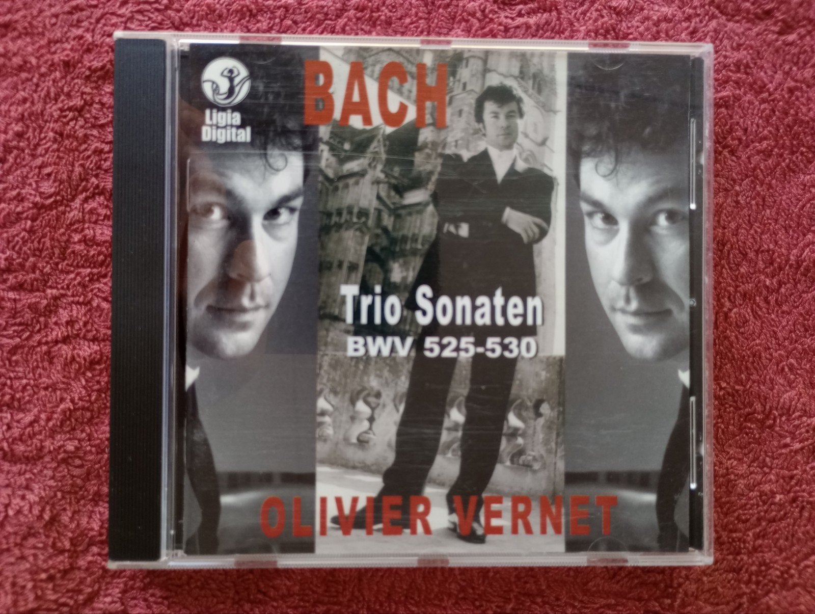 Bach Trio Sonaten - Olivier Vernet orgel, Gebruikt, Overige typen, Ophalen of Verzenden, Barok
