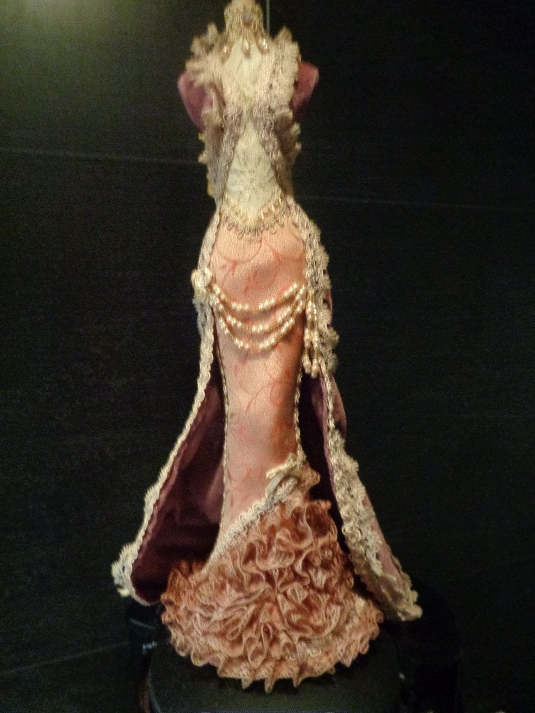 sier mannequin in de styl van 1900e eeuw, Ophalen of Verzenden, Zo goed als nieuw, Roze