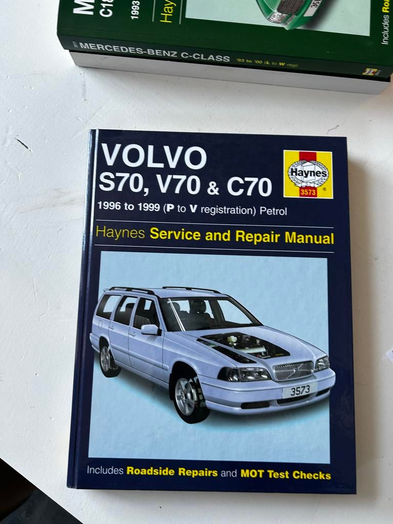 Haynes Werkplaatshandboek Volvo S70 V70 C70 1996-1999 Benzin, Ophalen of Verzenden