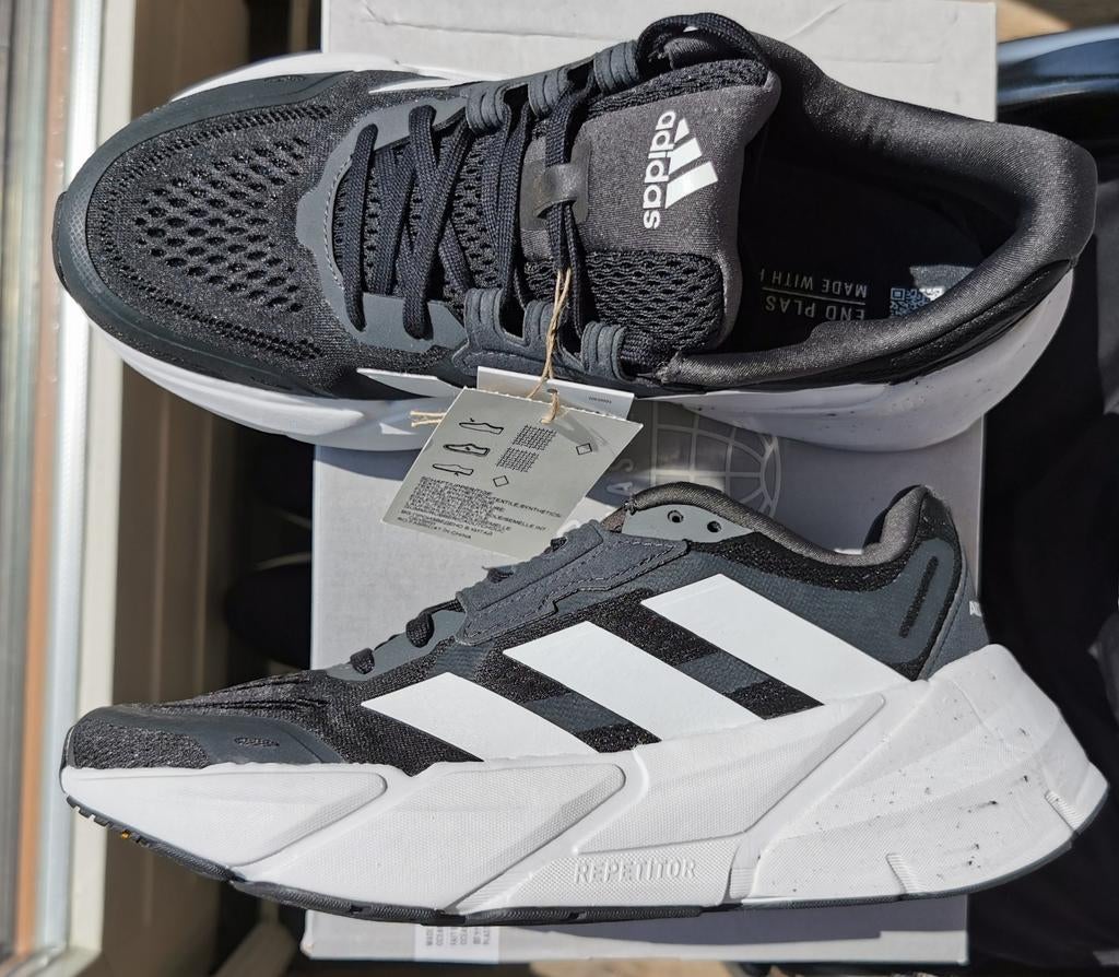 Adidas Adistar, Zwart, Nieuw, Ophalen of Verzenden, Sneakers of Gympen