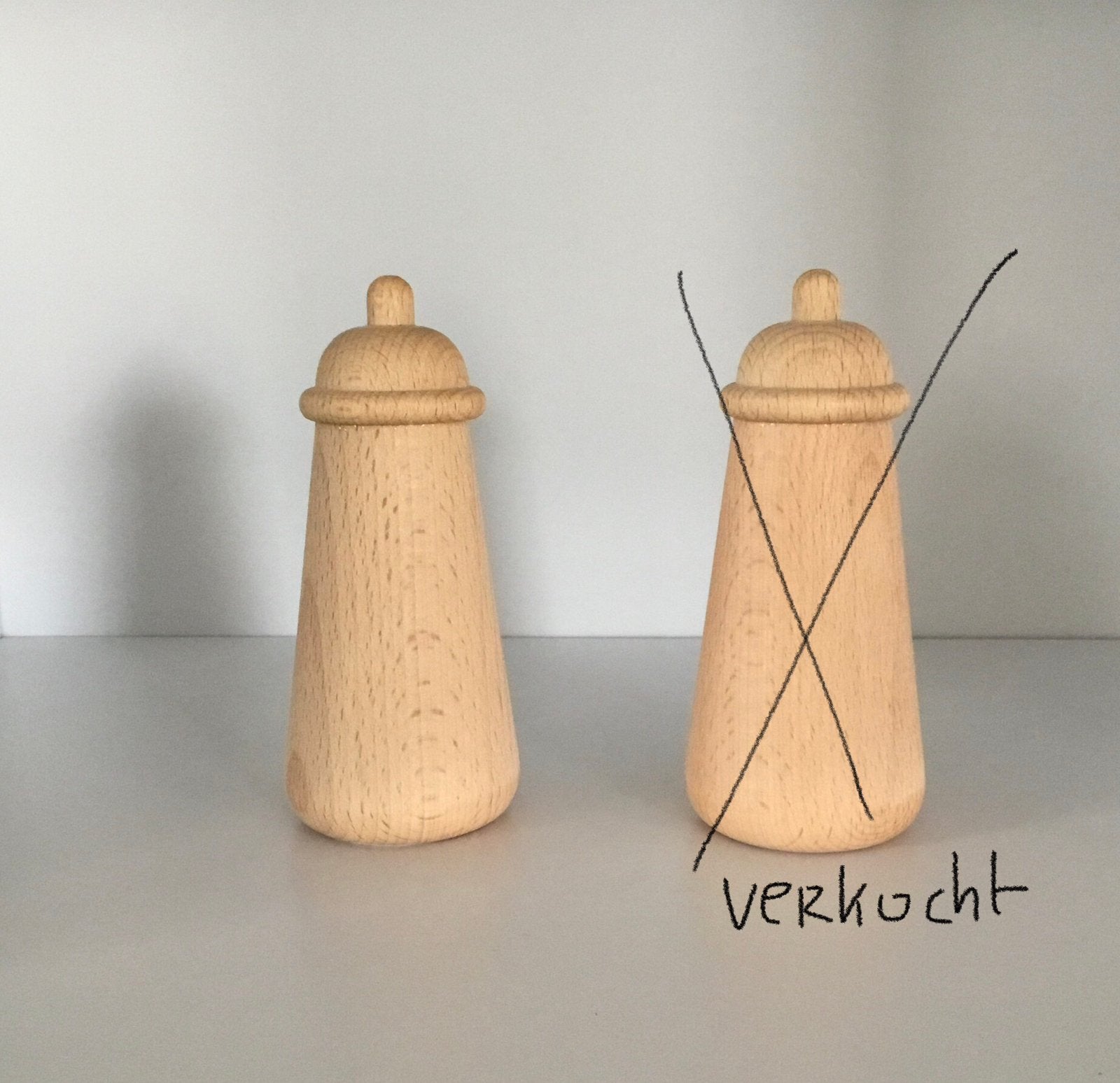 Houten papfles voor de pop., Ophalen of Verzenden, Nieuw, Pop