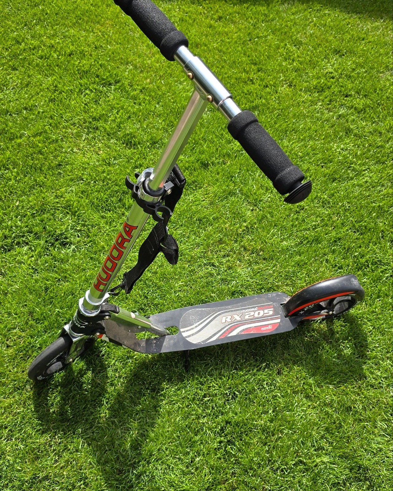 Hudora BigWheel205 step, inclusief draagtas, Fietsen en Brommers, Steps, Ophalen, Gebruikt, Gewone step, Hudora
