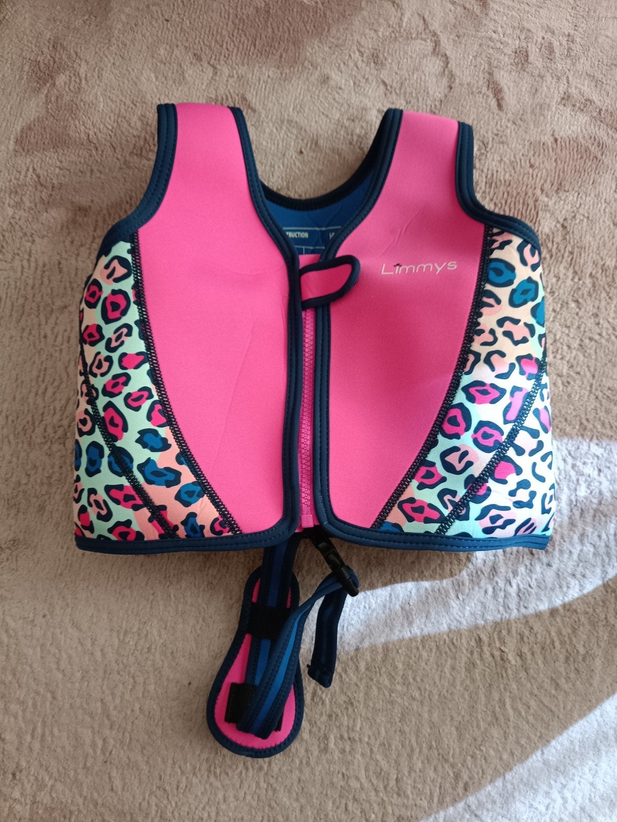 Limmys zwemvest roze 2-5 jaar maat M, Ophalen of Verzenden, Zo goed als nieuw, Limmys, Meisje