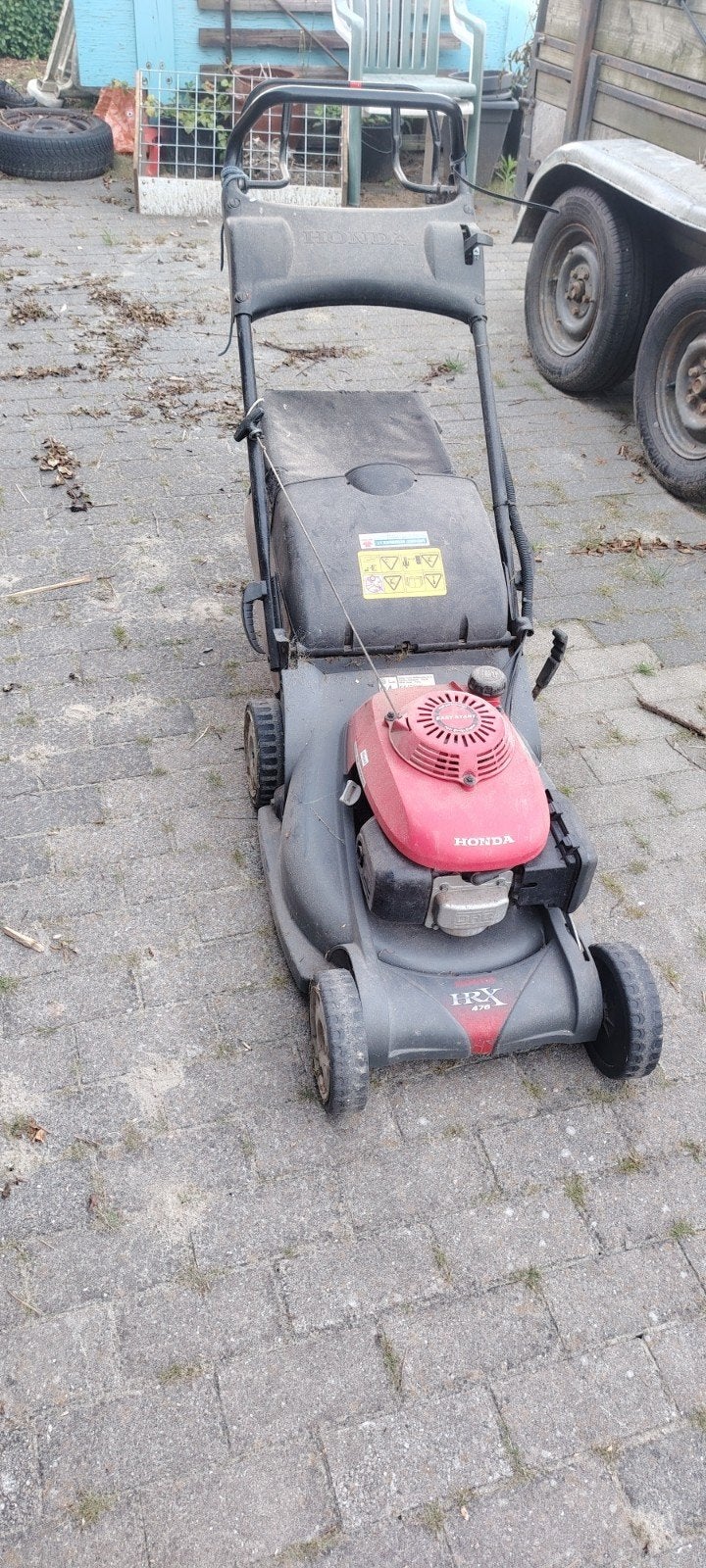 Honda HRX 476 grasmaaier te koop!, Tuin en Terras, Ophalen