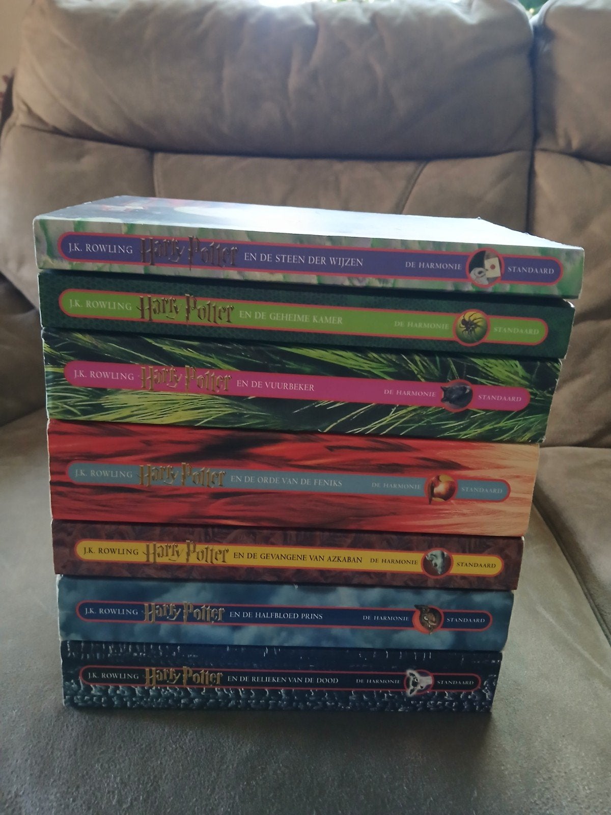 Complete serie van Harry Potter - J.K. Rowling, Ophalen of Verzenden, Gelezen, J.K. Rowling