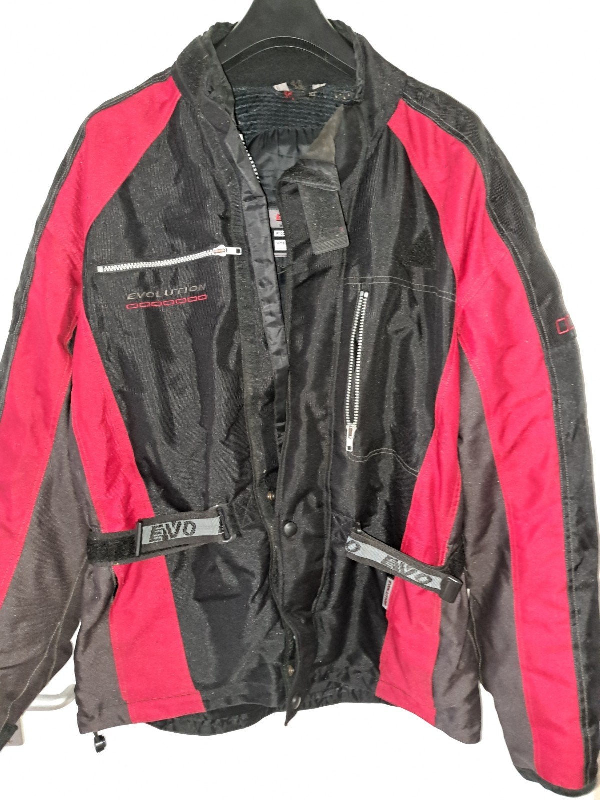 Evolution motor regenjas (XL) en regenbroek (XXL), Motoren, Ophalen, Evolution, Jas | textiel, Heren