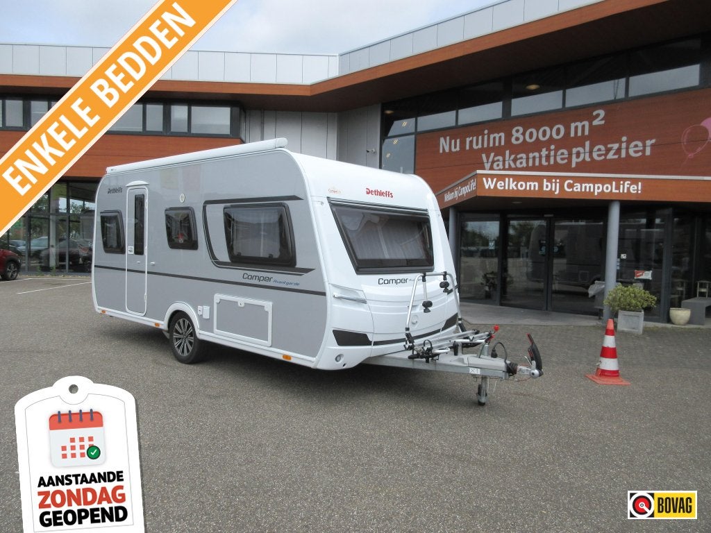 Dethleffs Camper Avantgarde 460 EL LUIFEL MOVER VLOERVW., Caravans en Kamperen, Caravans, Overige typen, Dethleffs, 5 tot 6 meter