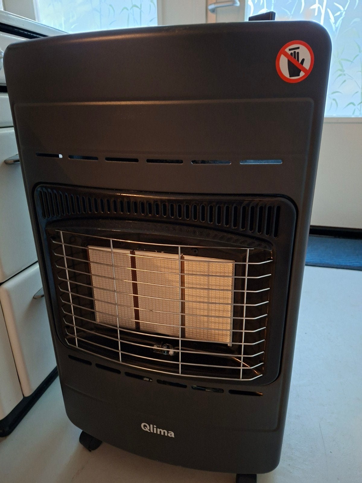 qlima gaskachel mist onderdelen, Huis en Inrichting, Ophalen, Gebruikt, Gas, Gaskachel