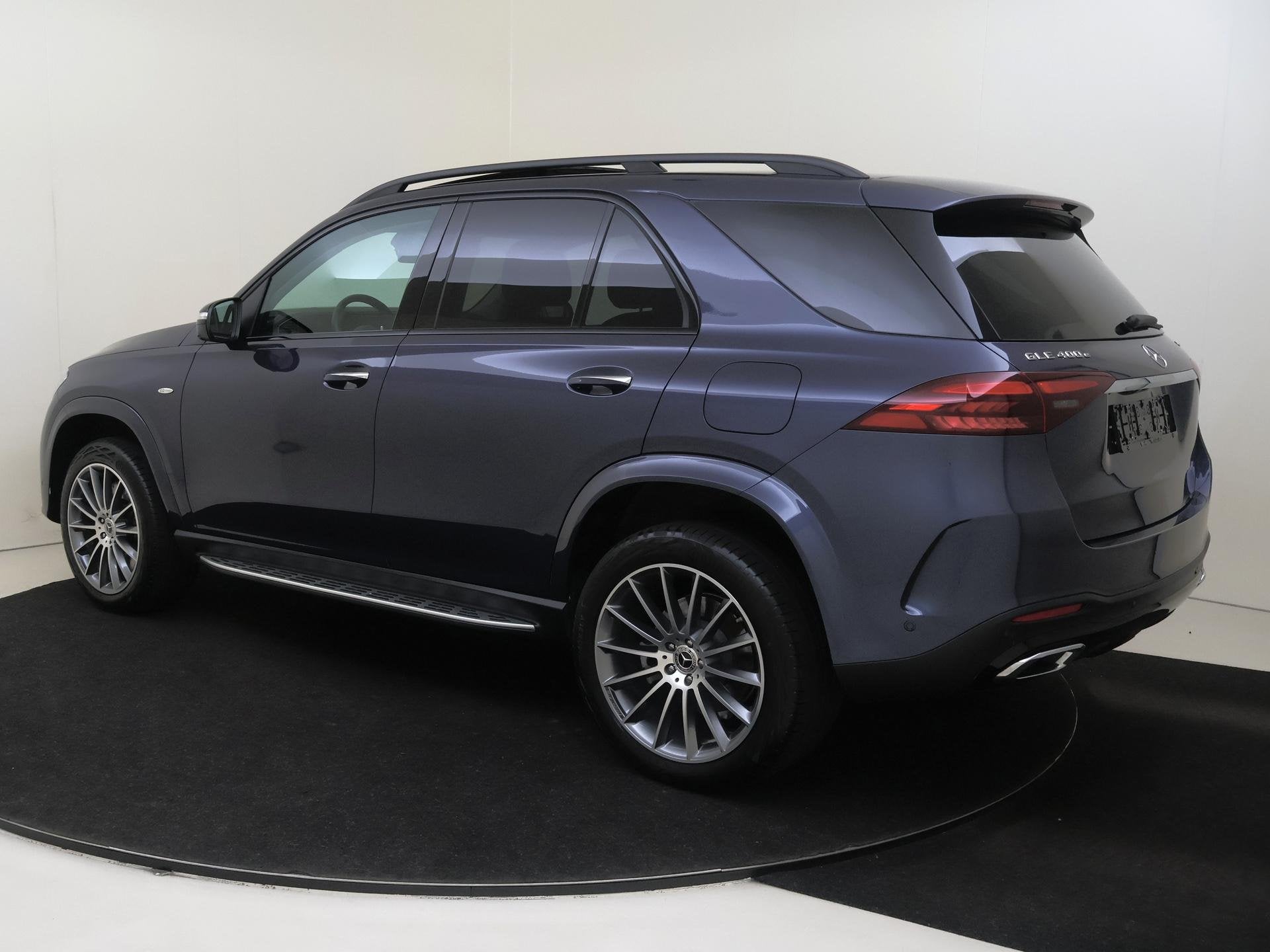 Mercedes-Benz GLE-klasse 400 e 4MATIC AMG Line / Panoramadak, Auto's, Automaat, Gebruikt, 4 cilinders, Blauw
