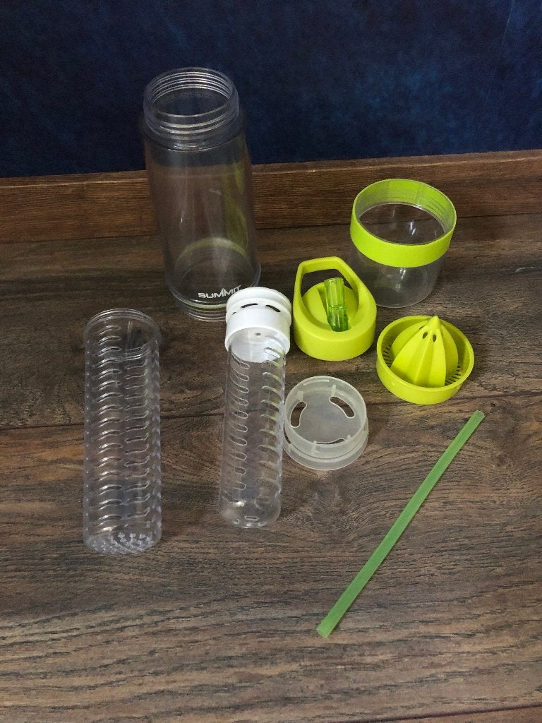 Summit Drinkfles Dual Infuser, Ophalen of Verzenden, Zo goed als nieuw