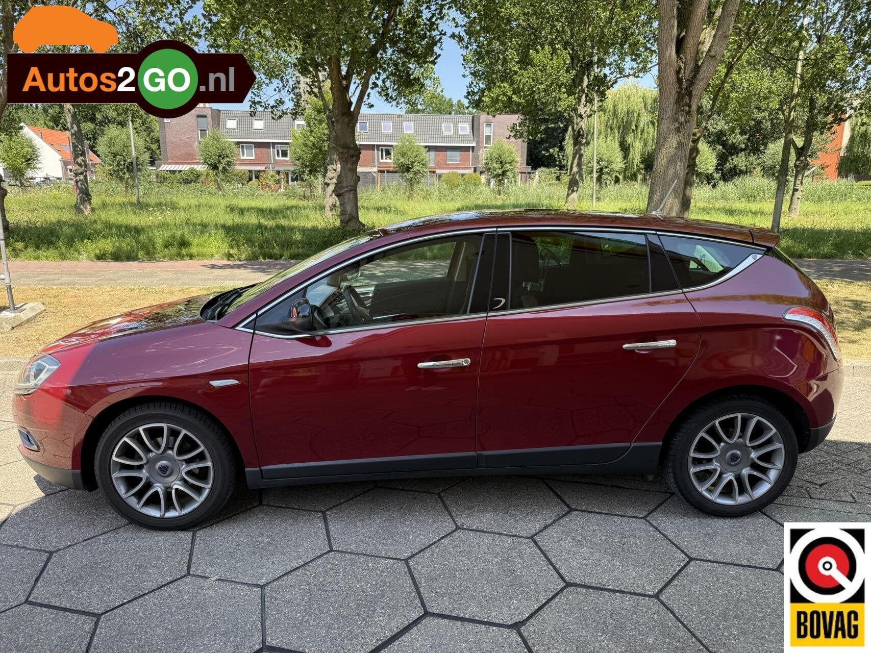 Lancia Delta 1.4-16V Argento I uniek exemplaar I volledig bi, Auto's, Lancia, Voorwielaandrijving, Gebruikt, 4 cilinders, Leder