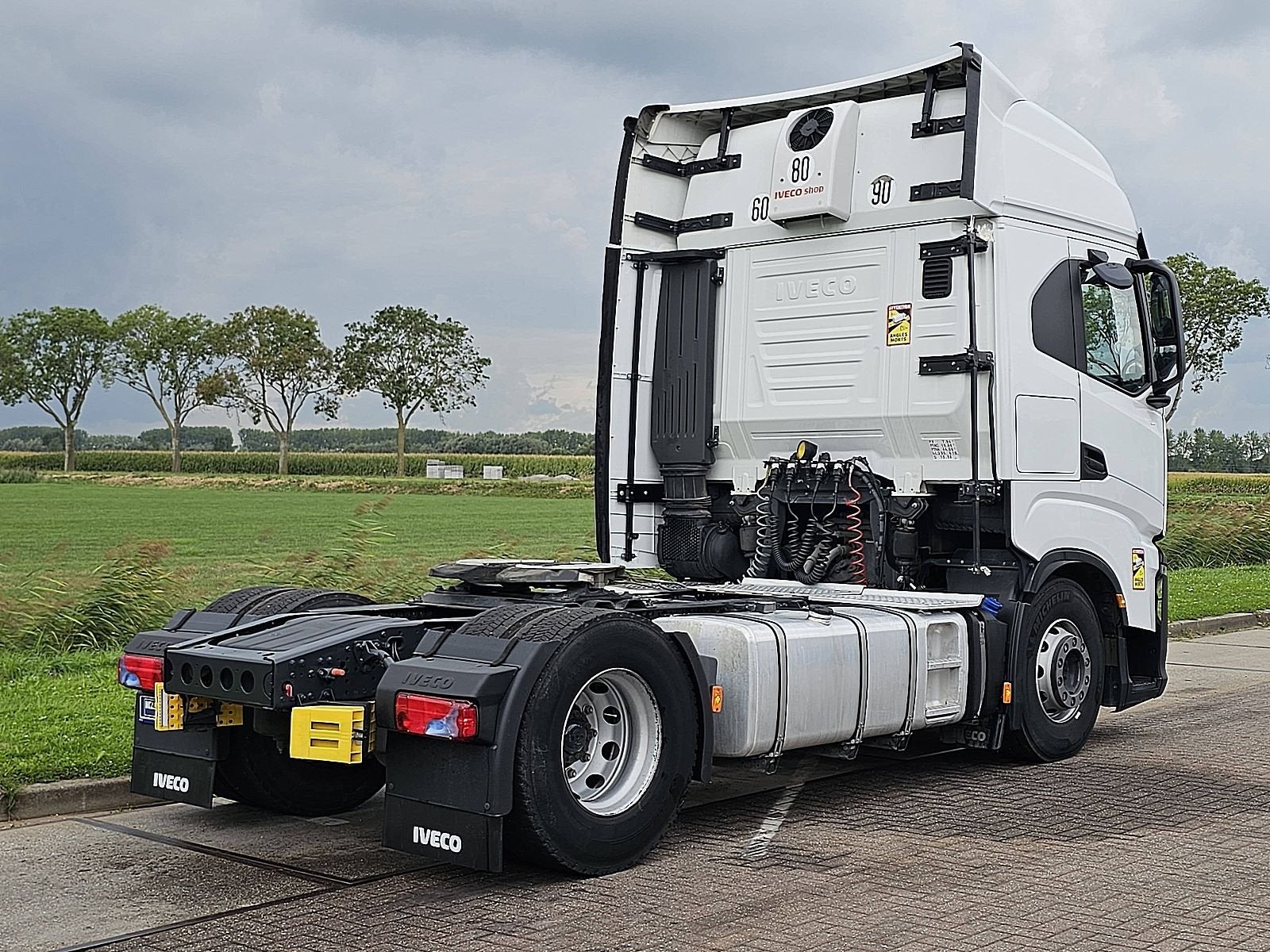 IVECO S-WAY AS440S48, Auto's, Vrachtwagens, Automaat, Euro 6, Iveco, Wit