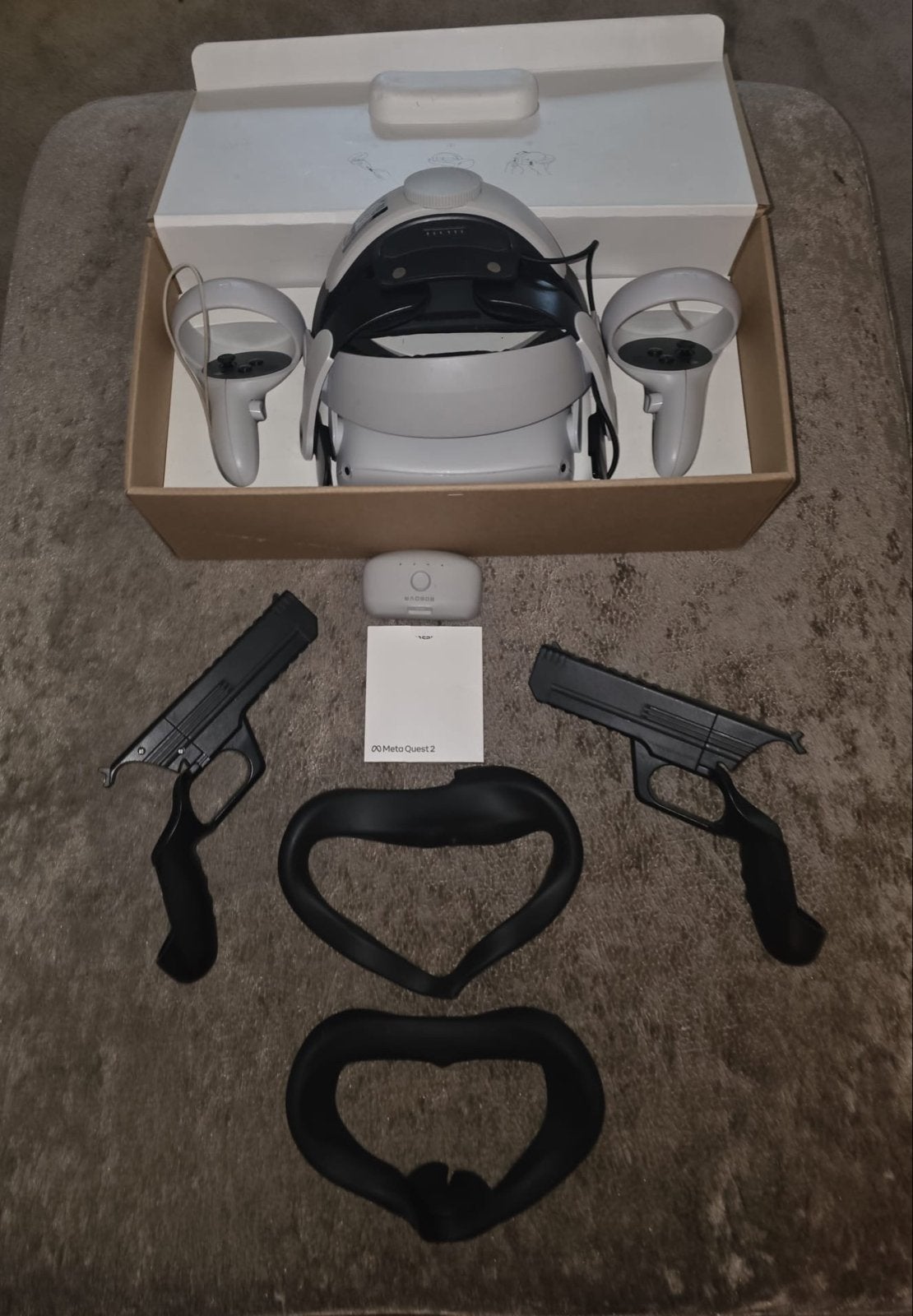 Meta Quest 2 vr-bril 256gb, Ophalen of Verzenden, Zo goed als nieuw, VR-bril, Overige platformen