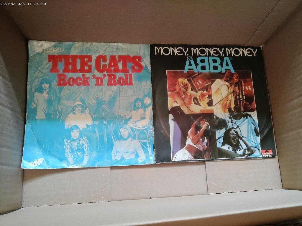 partij verzameling opruiming Vinyl Singles   CC, Gebruikt, 7 inch, Ophalen of Verzenden, Pop