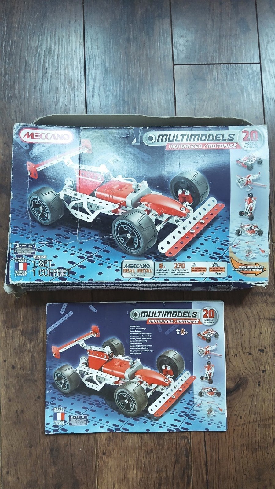 Meccano Multimodels 20 Motorized - Bouwset, Ophalen of Verzenden, Gebruikt, Overige merken