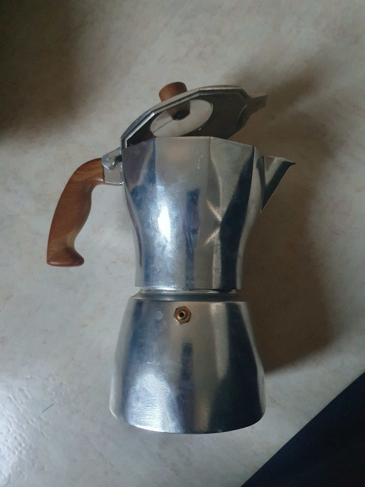 Percolator voor 4 kopjes espresso of 2 koppen koffie, Ophalen of Verzenden, Gebruikt