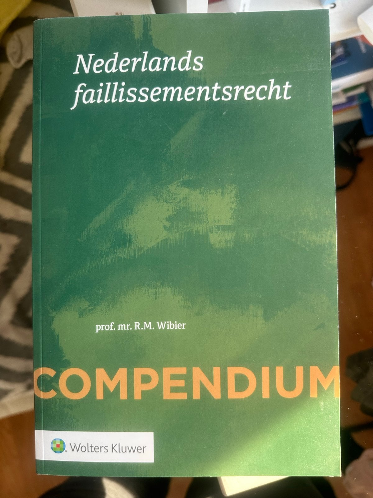 Compendium Nederlands Faillissementsrecht - Prof. Wibier, Ophalen of Verzenden, Gamma, Zo goed als nieuw, WO