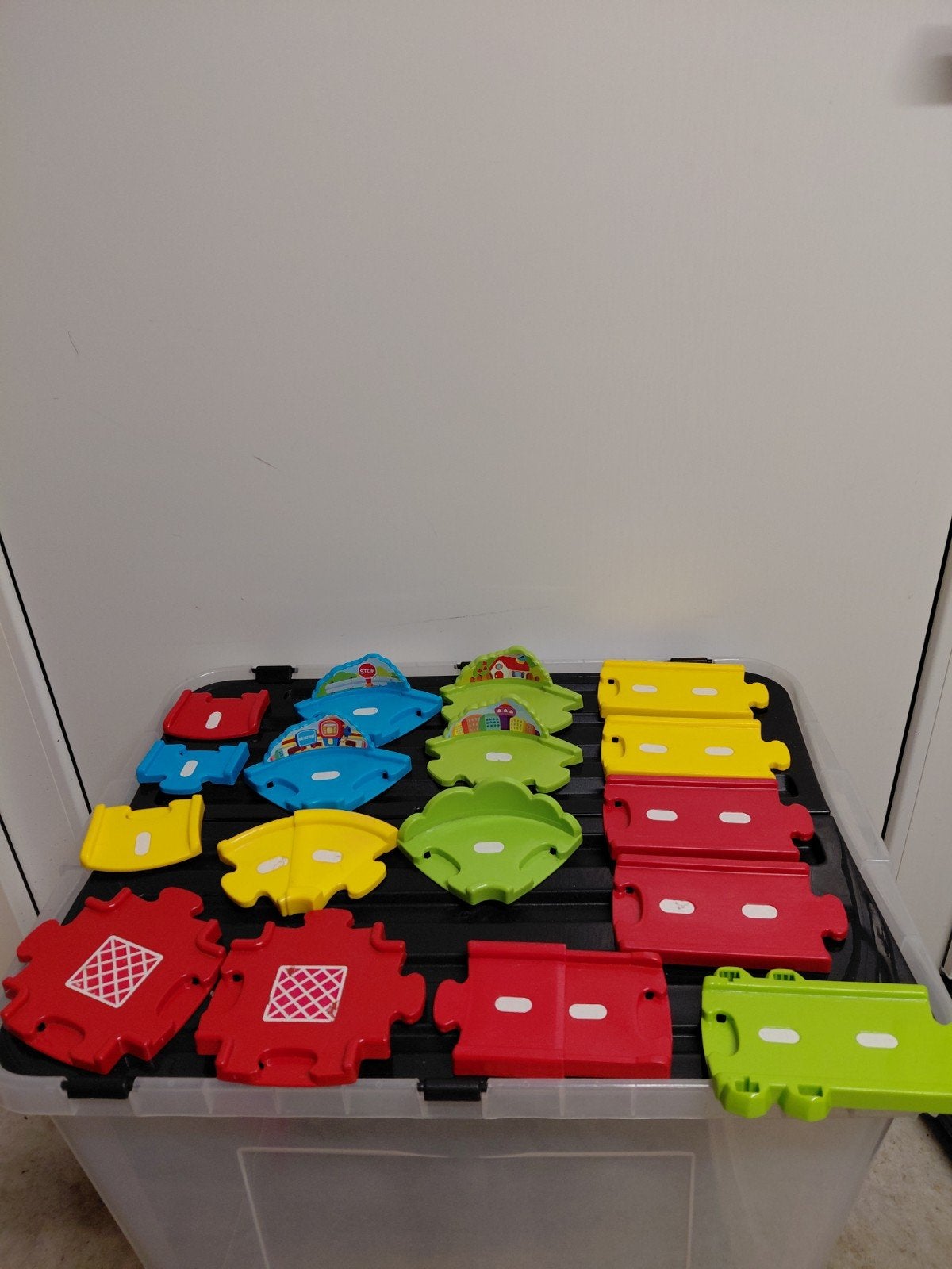 VTech Toet Toet Auto's Baandelen - Uitbreidingsset, Ophalen of Verzenden, Gebruikt, Bouwen