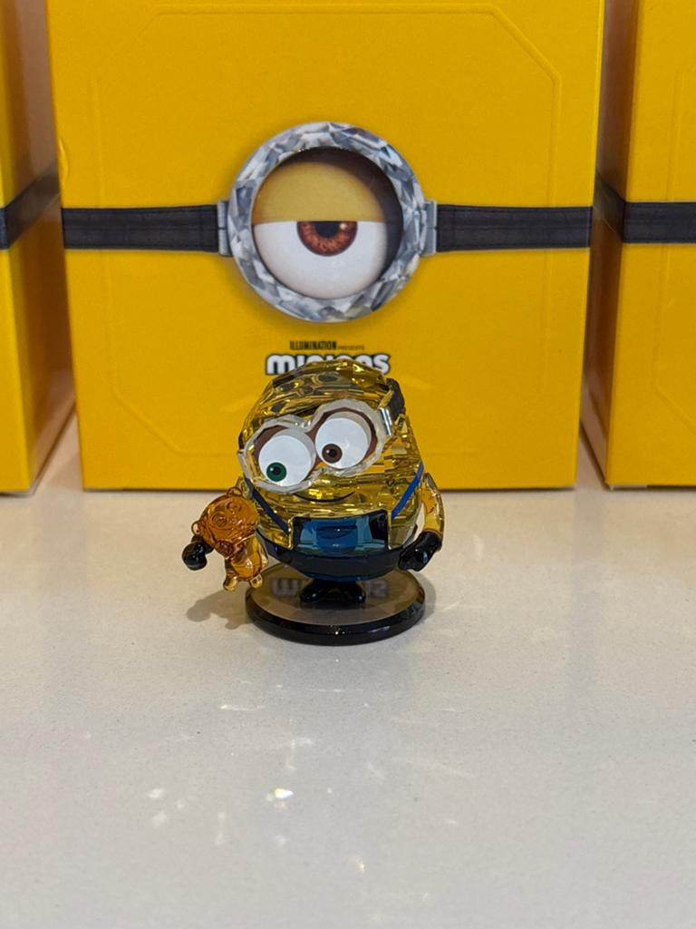 Swarovski minions Bob, Ophalen of Verzenden, Zo goed als nieuw, Figuurtje