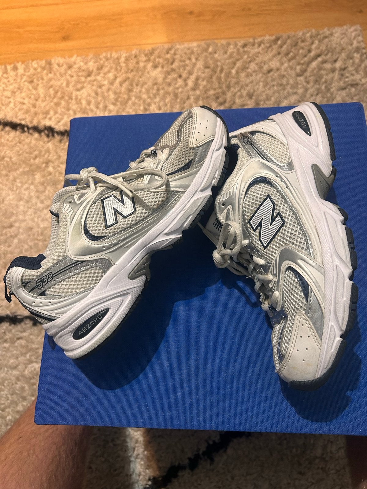 New Balance 530 Wit, Wit, Ophalen of Verzenden, Sneakers of Gympen, Zo goed als nieuw