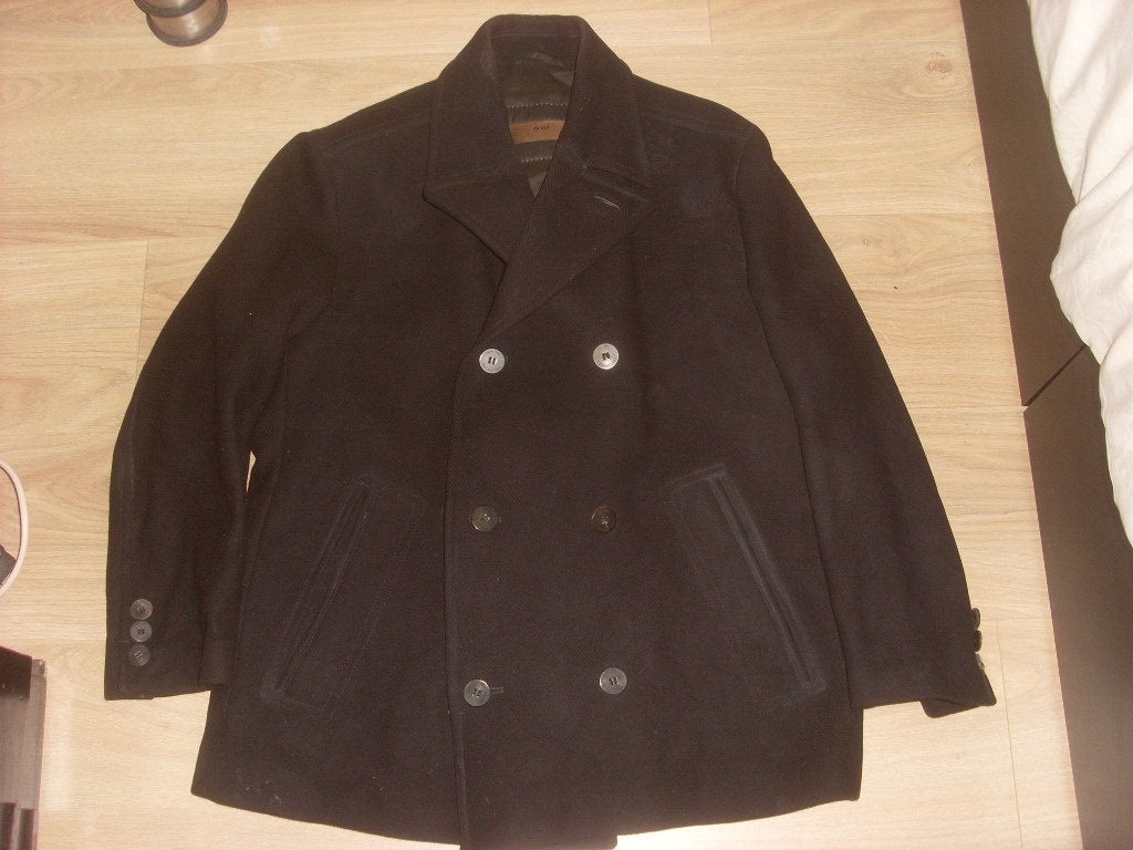 hugo boss jas maat 54 XL, Verzenden, Zo goed als nieuw, Maat 52/54 (L), Zwart