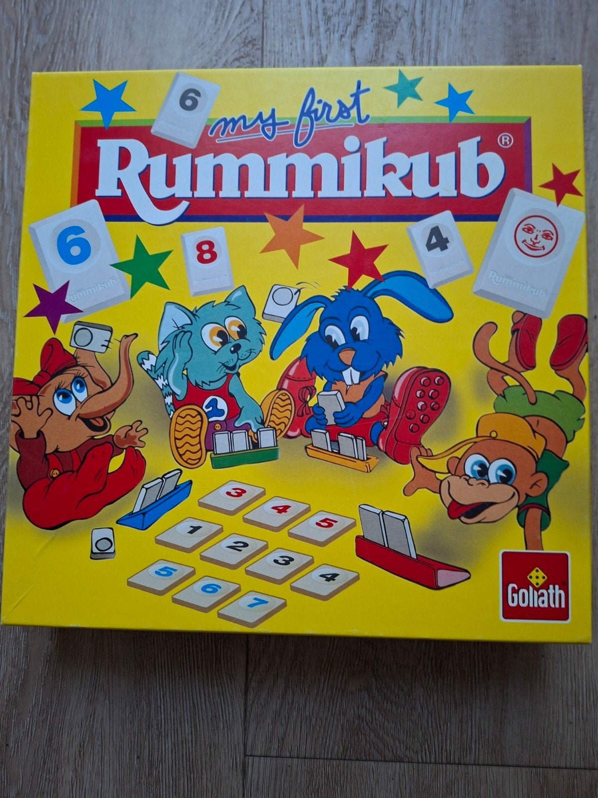 My First Rummikub - Educatief cijferspel voor kinderen, Hobby en Vrije tijd, Een of twee spelers, Ophalen, Zo goed als nieuw, Goliath